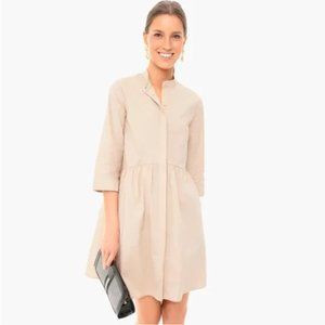Tuckernuck Women's Cotton Royal Shirt Dress Color: Khaki